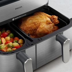 Philips 5000 Series Dual Basket Airfryer with Steam