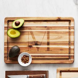 Williams Sonoma Edge-Grain Cutting &amp; Carving Board, Acacia