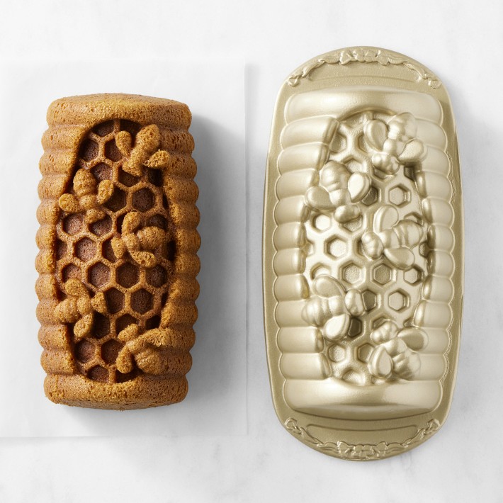 Nordic Ware Honey Hive Loaf Pan | Williams Sonoma