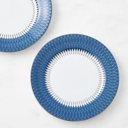 Williams Sonoma Regal Salad Plates, Set of 4, Blue