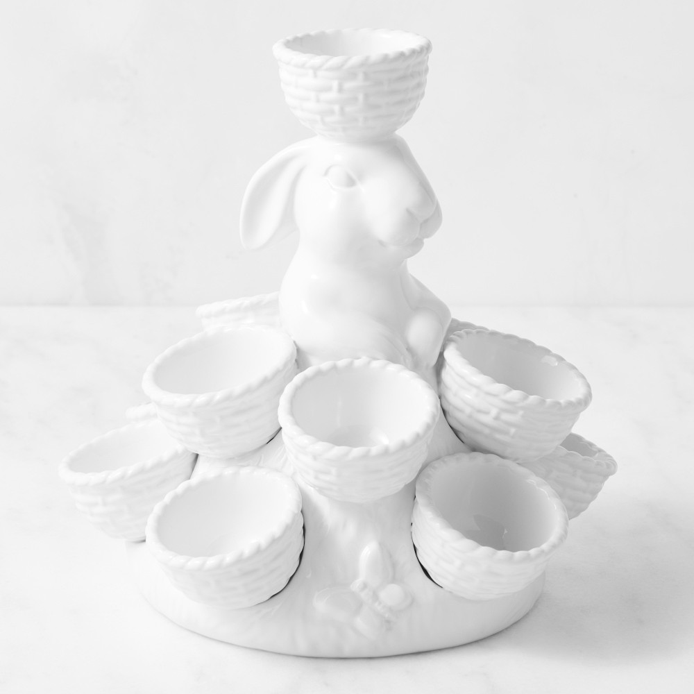 Bunny Ceramic Egg Holder