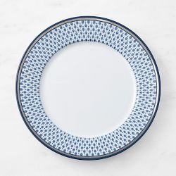 OPEN BOX: Williams Sonoma Regal Dinner Plates, Set of 4, Blue