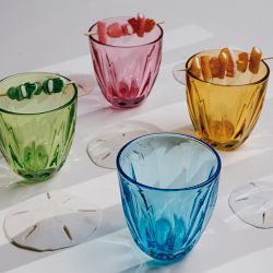 La Rochere Lily Tumblers, Summertime Set 8-oz, Set of 4