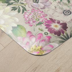 Happy Feet Famille Rose Cushioned Kitchen Mat