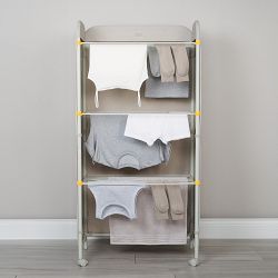 Joseph Joseph Eclipse 3-Tier Indoor Drying Rack with Integrated Screen