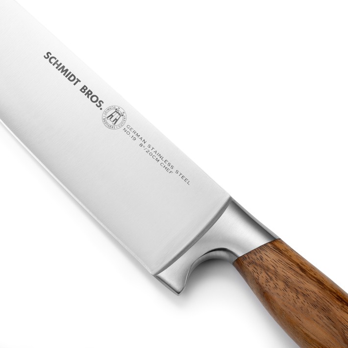 Schmidt Brothers Zebra Wood Knife Block Set, 15pc | Williams Sonoma