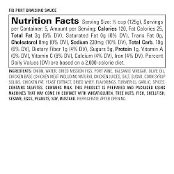 Williams Sonoma Braising Sauce, Fig &amp; Port