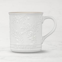 Le Creuset Olive Branch Mug, Matte White