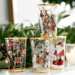 'Twas the Night Before Christmas Tumblers, 9-oz, Set of 4