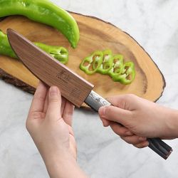 Cangshan Yari Serrated Utility Knife, 5"