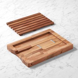 Williams Sonoma Bread Board with Crumb Catcher