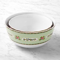 Famille Rose Mixing Bowls, Set of 2