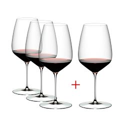 Riedel Veloce Cabernet Glasses, Buy 3, Get 4