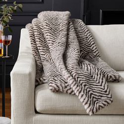 Faux Fur Throw
