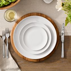 Pillivuyt Coupe Porcelain Appetizer Plates