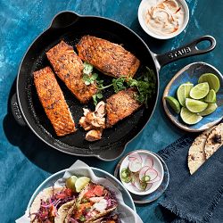 Staub Enameled Cast Iron Traditional Deep Skillet, 11"