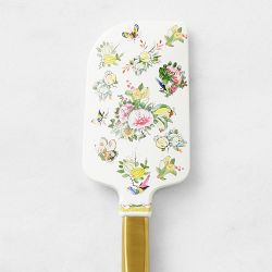 Famille Rose Spatulas with Gold Handle