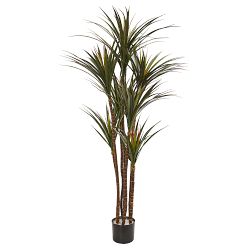 UV Resistant Faux Giant Yucca Tree, 66"
