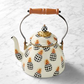 MacKenzie-Childs Pineapple Tea Kettle, 2-Qt. | Williams Sonoma