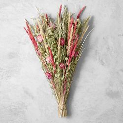 Dried and Painted Pink Bouquet