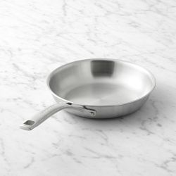 Le Creuset Essential Stainless-Steel Fry Pan, 8"