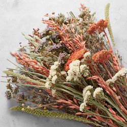 Dried Mixed Floral Coral Bouquet