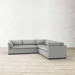 Laguna 3-Piece L-Shape Loveseat Sectional (114"-118")