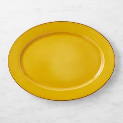 Provençal Oval Platter, Yellow