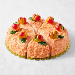 Celebration Apricot Cake Slice Candle