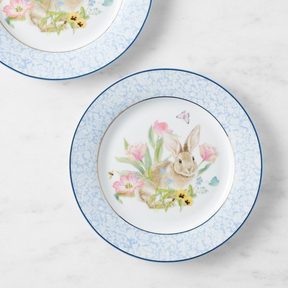 Garden Flowers Salad Plates