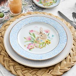 Garden Flowers Salad Plates, Set of 4