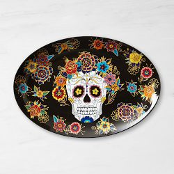 Day of the Dead Platter, Black
