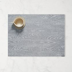 Chilewich Easy Care Woodgrain Placemat, Slate