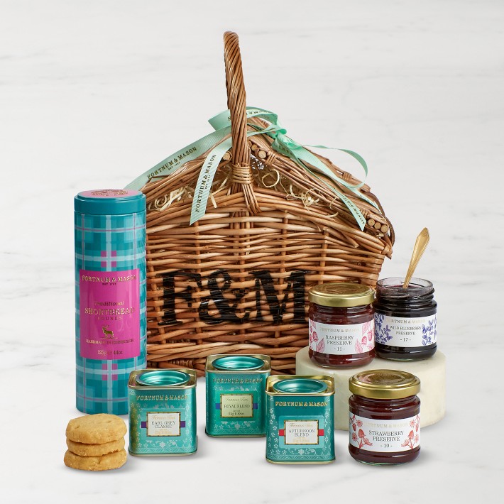 Fortnum & Mason Mini Huntsman Tea Hamper | Premium Tea | Williams