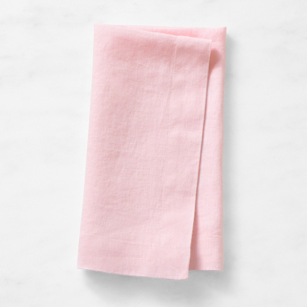Signature Linen Napkins - Set of 4, Blush