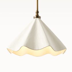 Isabella Ruffle Pendant