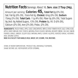 Williams Sonoma BBQ Sauce, Smoky Peach