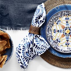 Nito Napkin Rings, Set of 4