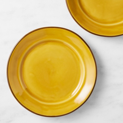 Provençal Salad Plates, Set of 4, Yellow
