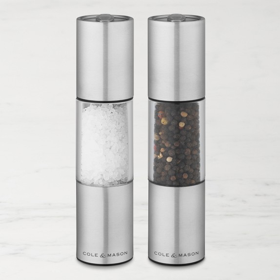 Cole & Mason Oslo Salt & Pepper Mills Set, 7"
