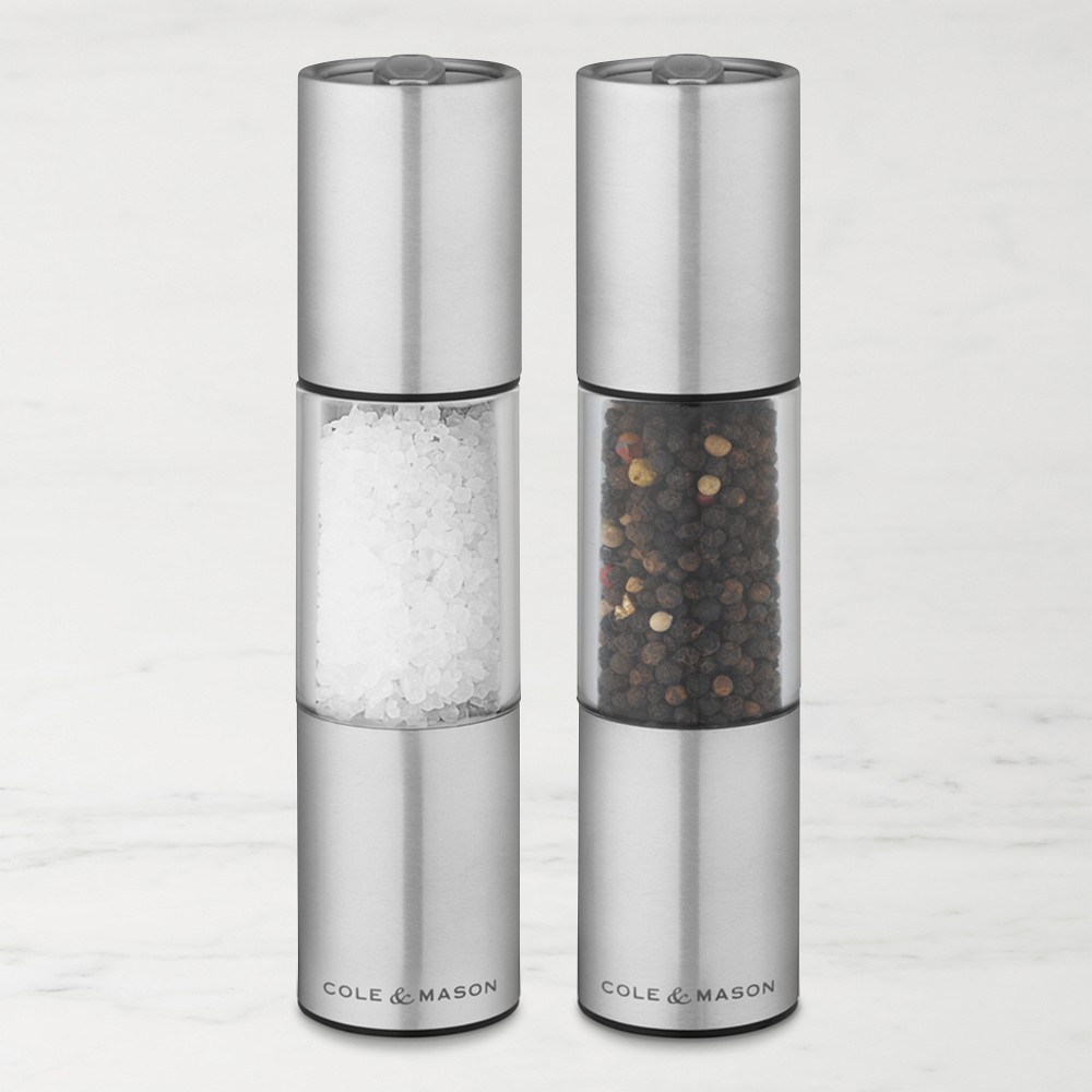 Cole & Mason Oslo Salt & Pepper Mills Set, 7"