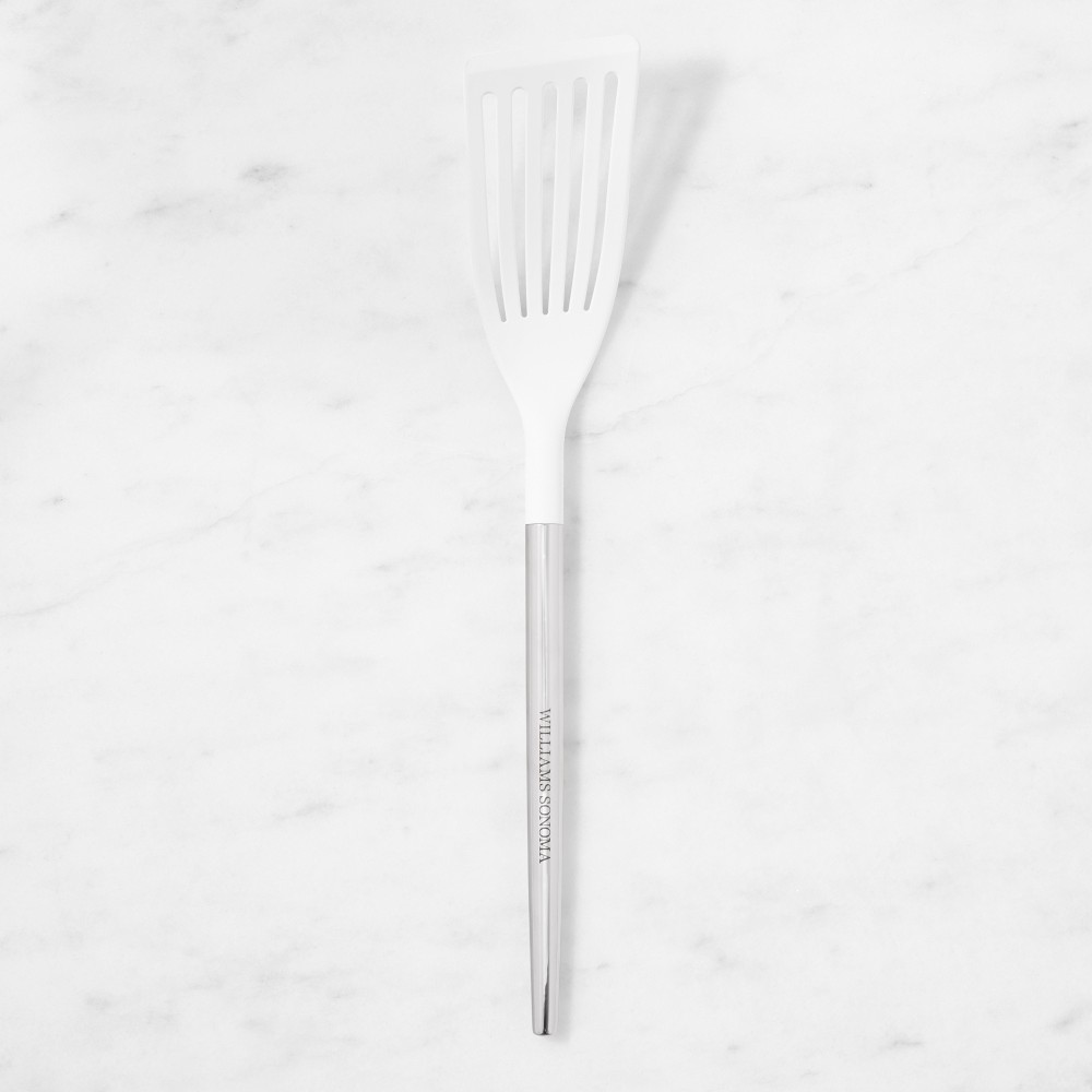 Williams Sonoma Stainless-Steel Silicone Fish Turner - White