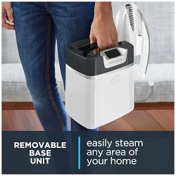 Rowenta IXEO All-in-One Iron and Steamer with Smart Ironing Board, Silver