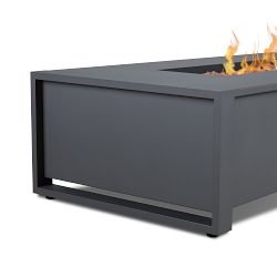 Freeport Metal Rectangular Fire Table (52")