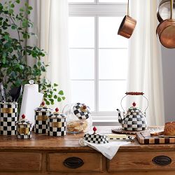 MacKenzie-Childs Courtly Check Butter Box