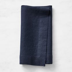 Signature Linen Napkins, Set of 4, Indigo