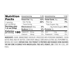 Williams Sonoma Salted Peppermint Bark Bites, Set of 4