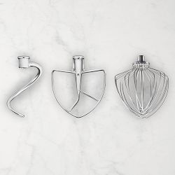 KitchenAid® Stainless-Steel 3 Piece Accessory Set for Select Bowl-Lift Stand Mixers