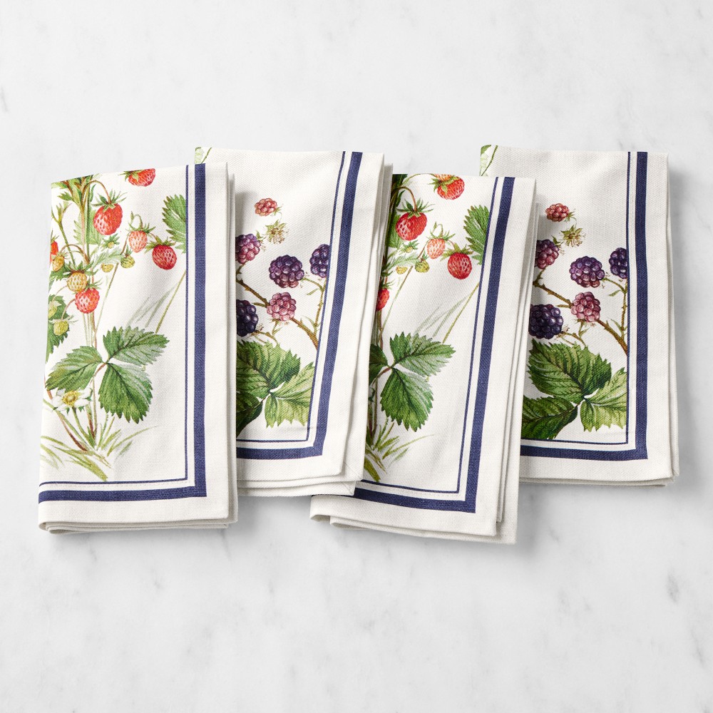Berry Napkins, Set of 4 | Williams Sonoma