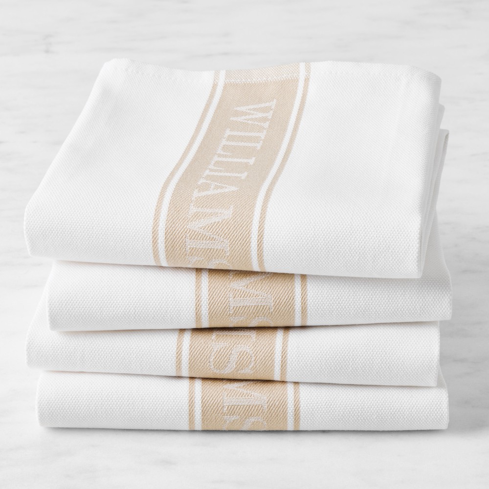 Williams Sonoma Classic Logo Towels